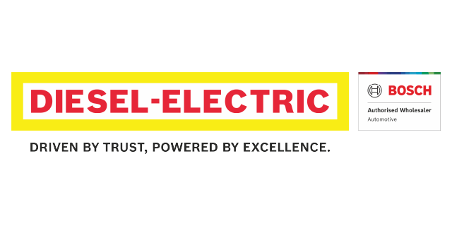 Diesel-Electric Automotive Logo